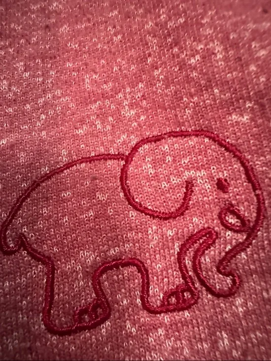 Adult Pink Marled Jogger Bottoms - Picture 2 of 3